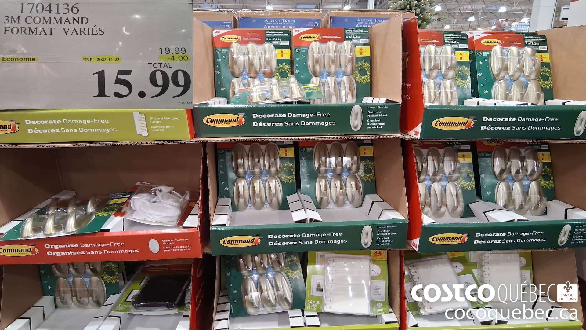 1704136 3M COMMAND FORMAT VARIES ($4.00 INSTANT SAVINGS EXPIRES ON 2025-11-23) $15.99