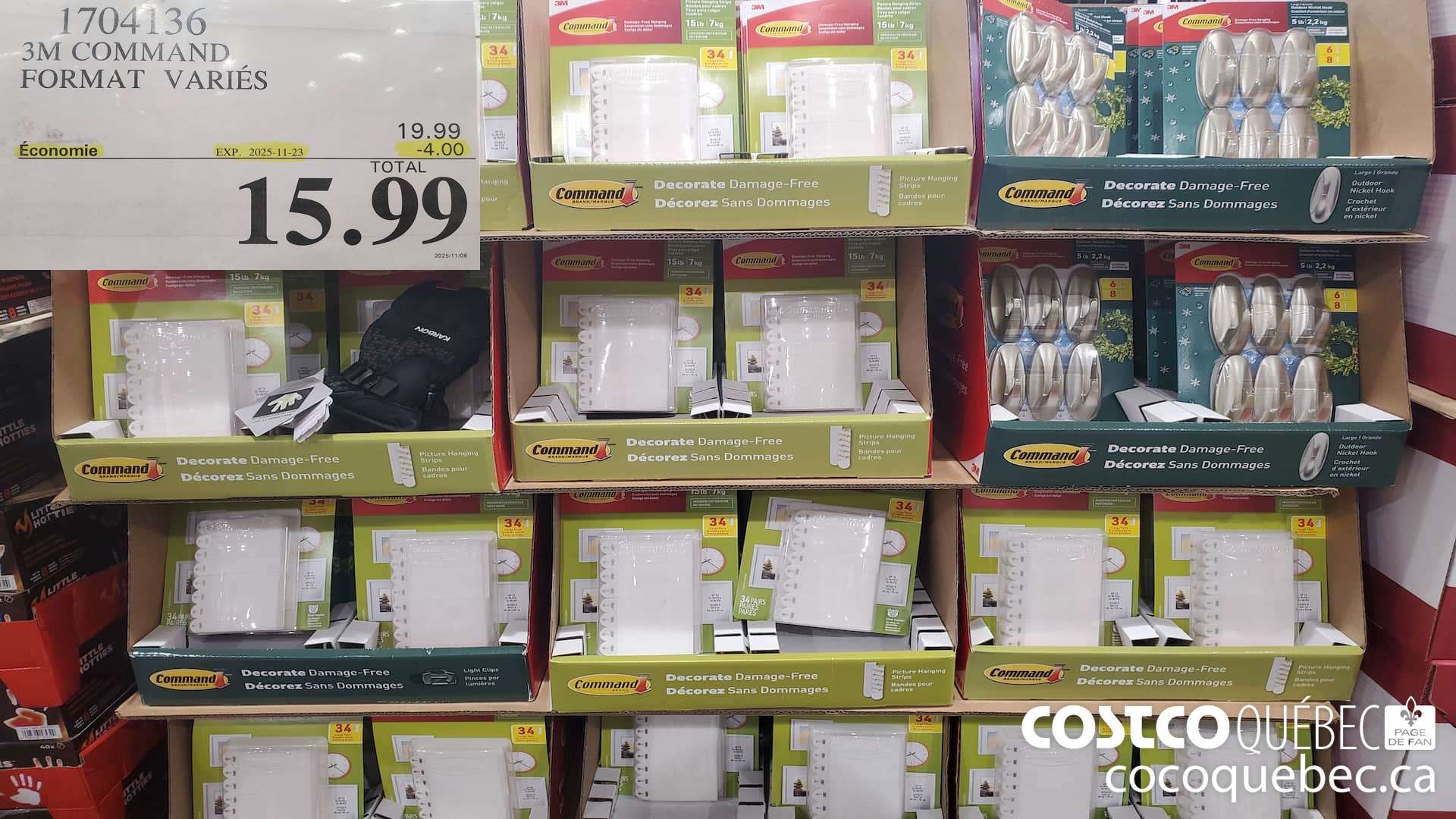 1704136 3M COMMAND FORMAT VARIES ($4.00 INSTANT SAVINGS EXPIRES ON 2025-11-23) $15.99