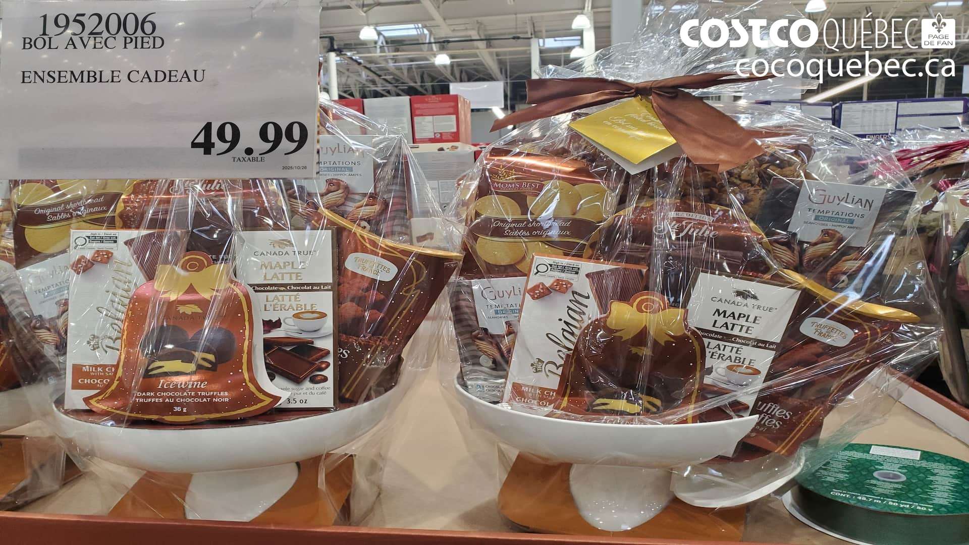 1952006 BOL AVEC PIED ENSEMBLE CADEAU  $49.99