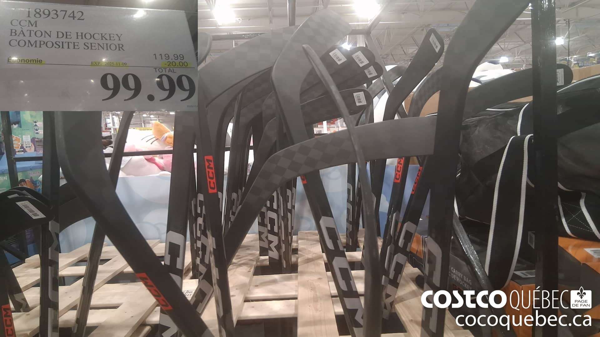 1893742 CCM BATON DE HOCKEY COMPOSITE SENIOR  ($20.00 INSTANT SAVINGS EXPIRES ON 2025-11-09) $99.99