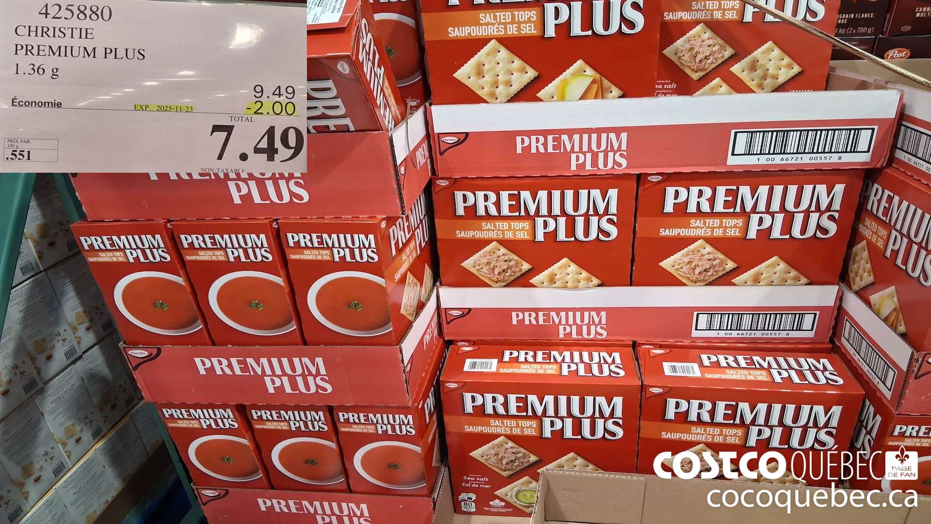 425880 CHRISTIE PREMIUM PLUS 1.36G ($2.00 INSTANT SAVINGS EXPIRES ON 2025-11-23) $7.49