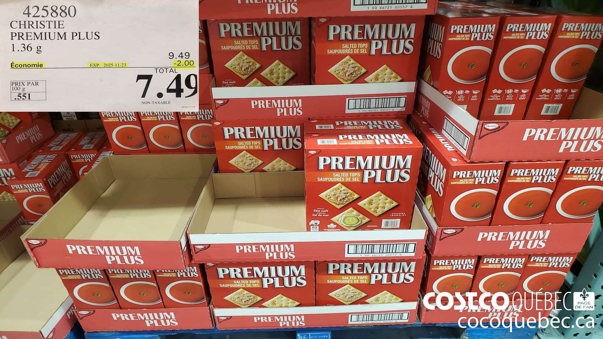425880 CHRISTIE PREMIUM PLUS 1.36G ($2.00 INSTANT SAVINGS EXPIRES ON 2025-11-23) $7.49