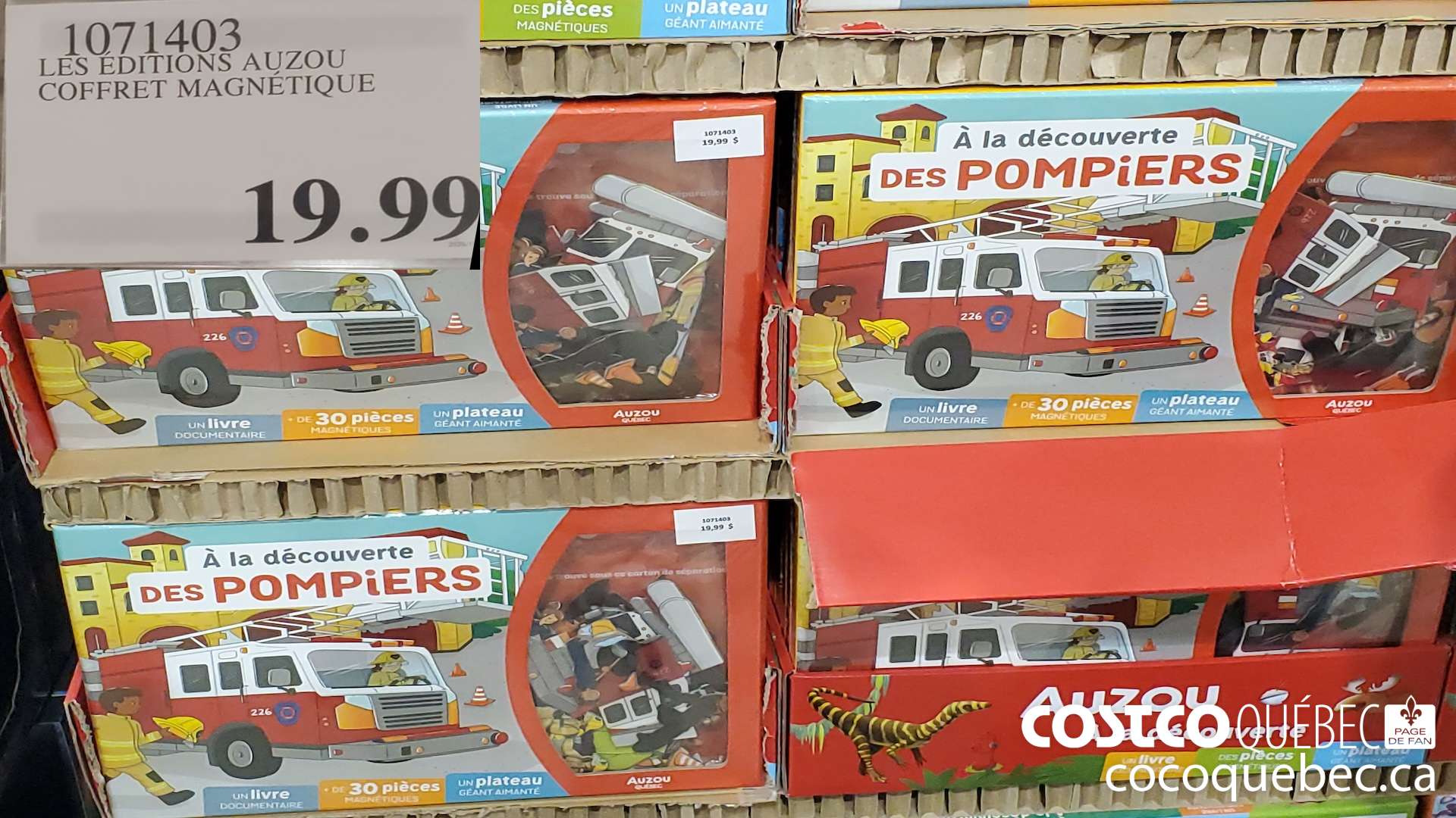 1071403 COFFRETS MAGNETIQUES  $19.99