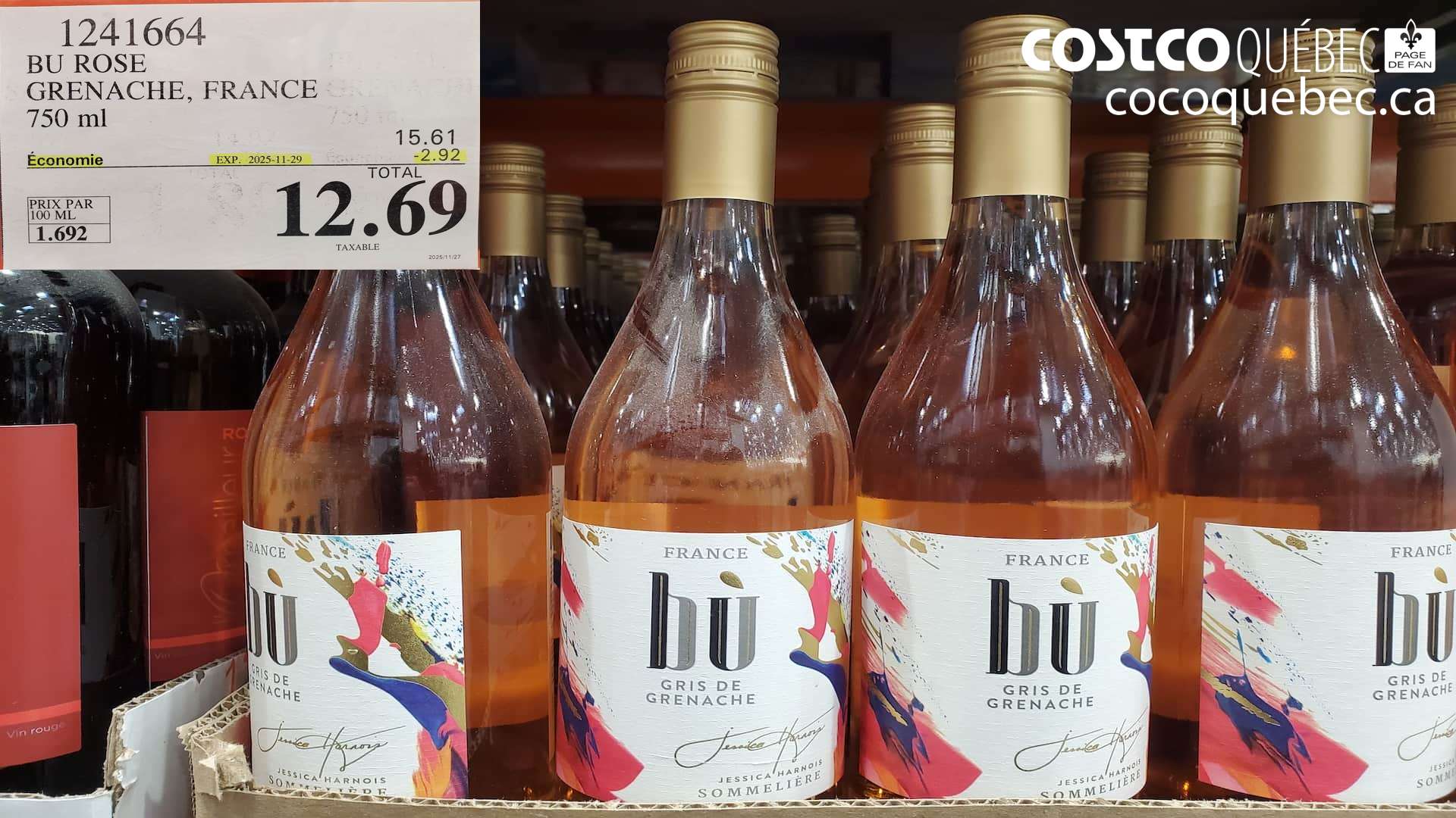 1241664 DENA CHE FRANCE 750 ml =  ($2.92 INSTANT SAVINGS EXPIRES ON 2025-11-29) $12.69