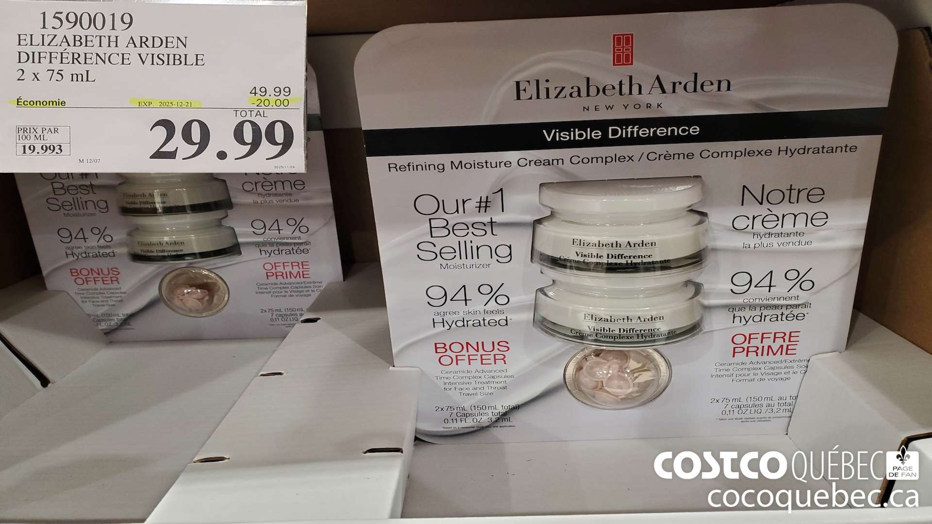 1590019 ELIZABETH ARDEN DIFFERENCE VISIBLE  ($20.00 INSTANT SAVINGS EXPIRES ON 2025-12-21) $29.99