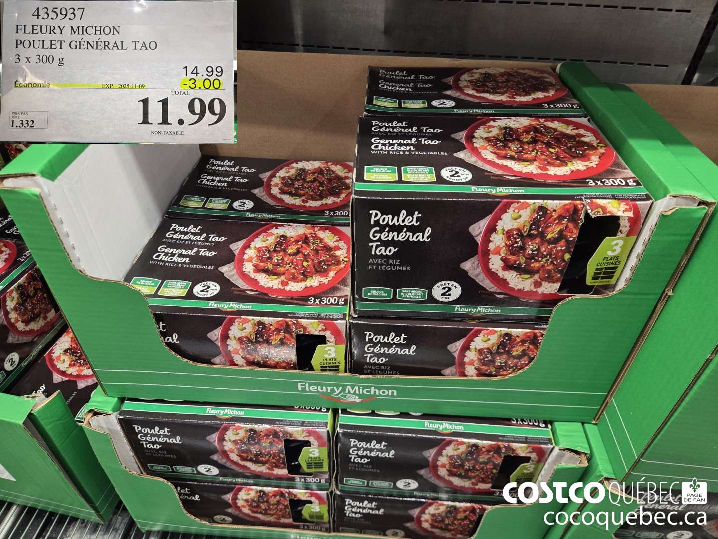 435937 FLEURY MICHON POULET GENERAL TAO 3 x 300 ($3.00 INSTANT SAVINGS EXPIRES ON 2025-11-09) $11.99