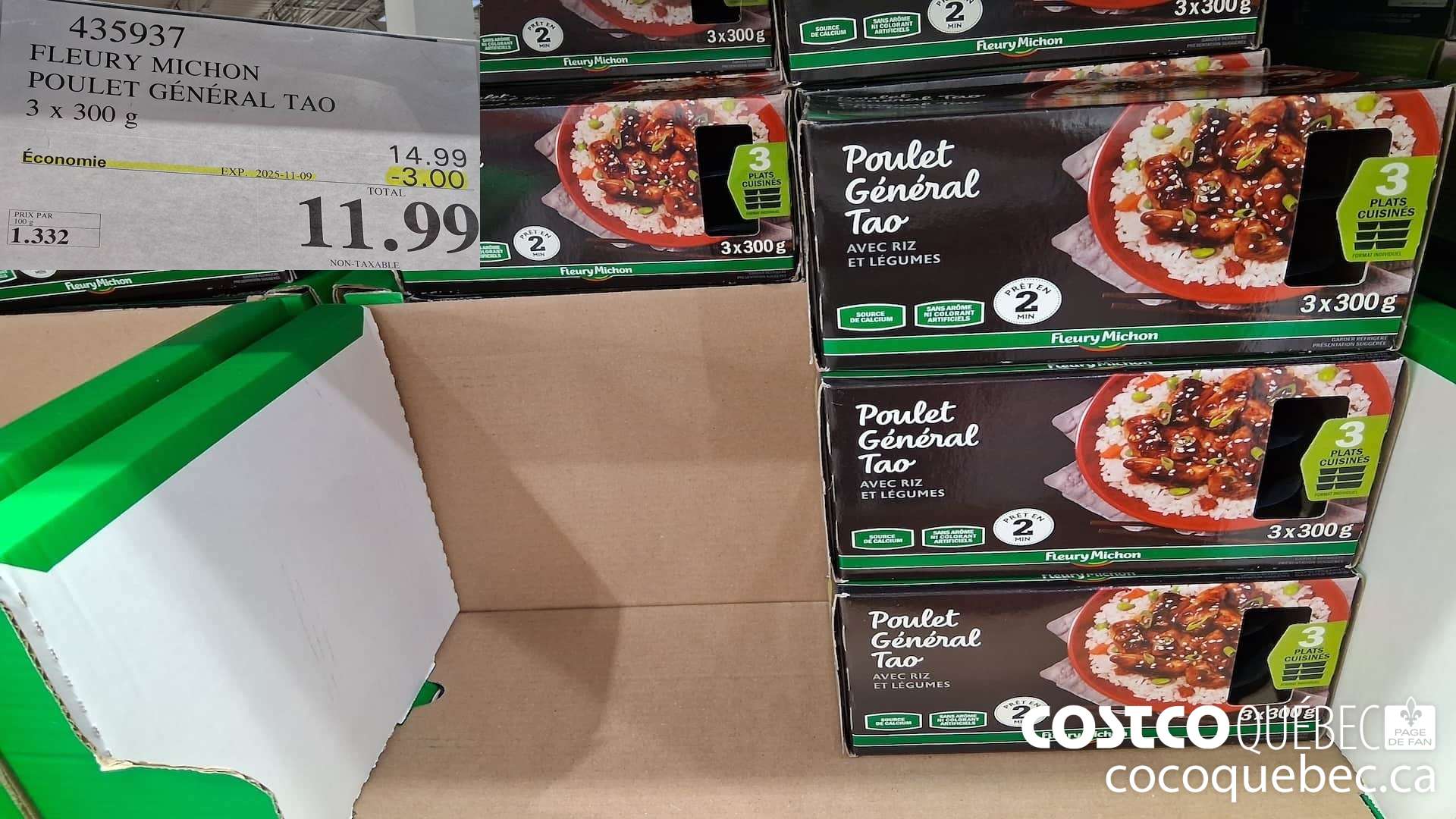 435937 FLEURY MICHON POULET GENERAL TAO 3 x 300 ($3.00 INSTANT SAVINGS EXPIRES ON 2025-11-09) $11.99