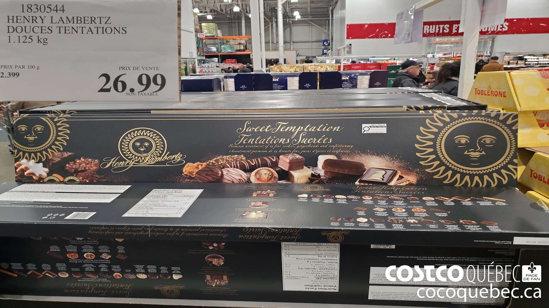 1830544 HENRY LAMBERTZ DOUCES TENTATIONS  $26.99