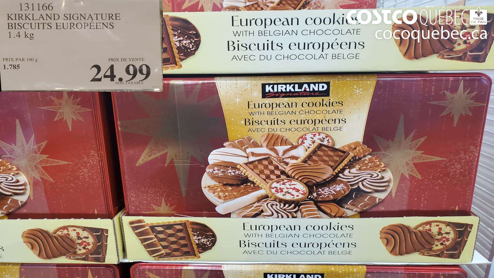 131166 KIRKLAND SIGNATURE BISCUITS EUROPEENS 1.4kg  $24.99