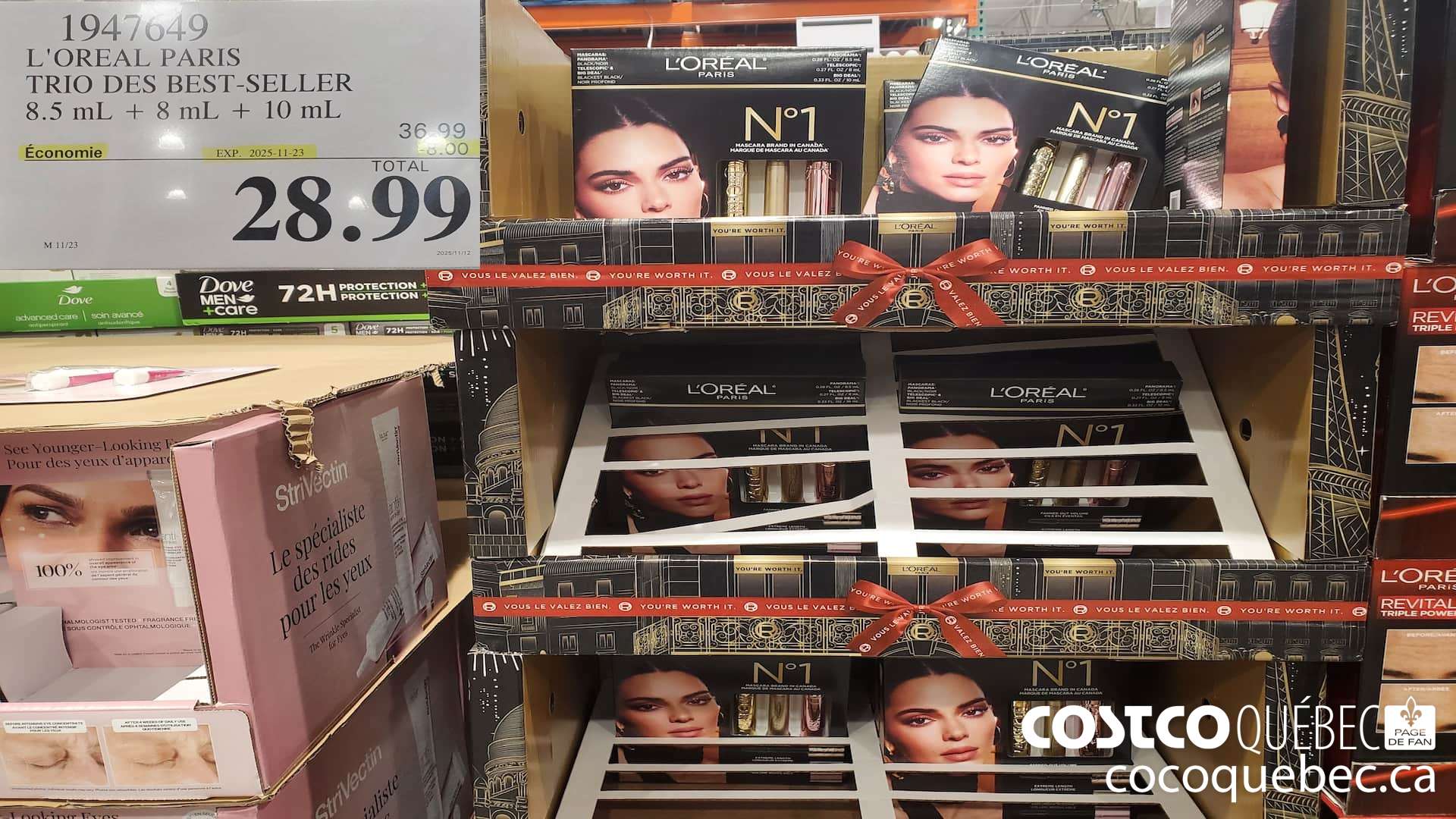 1947649 L'OREAL PARIS TRIO DES BEST-SELLER 8.5ML + 8ML + 10ML ($8.00 INSTANT SAVINGS EXPIRES ON 2025-11-23) $28.99