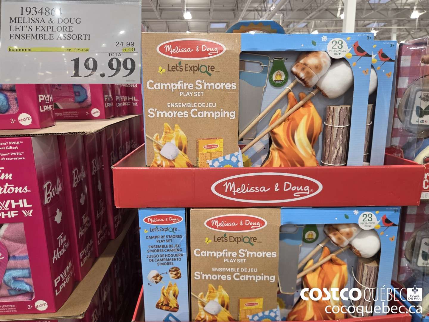 1934864 MELISSA & DOUG LET'S EXPLORE ENSEMBLE ASSORTI  ($5.00 INSTANT SAVINGS EXPIRES ON 2025-11-09) $19.99