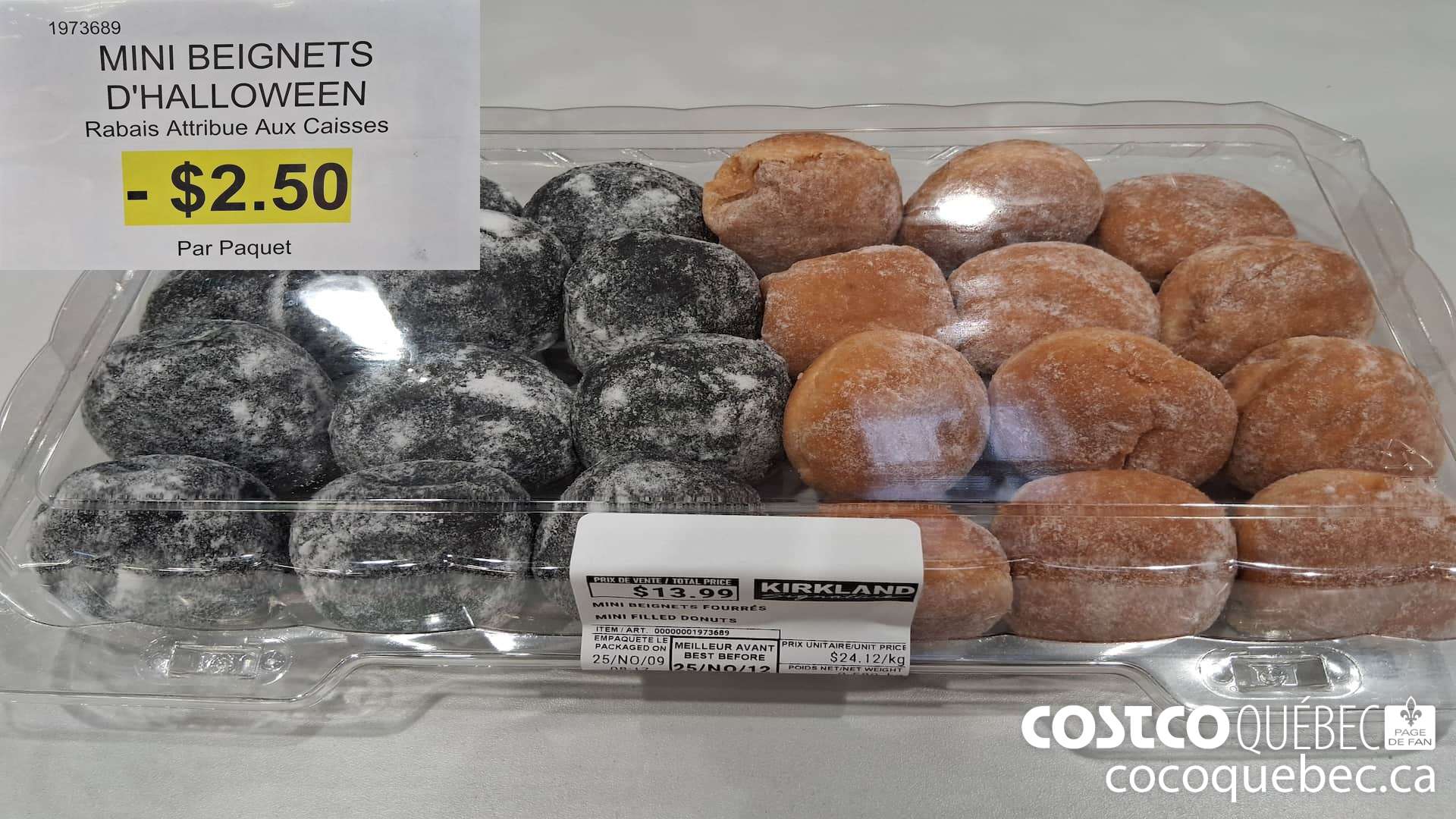 1973689 MINI BEIGNETS D'HALLOWEEN ($2.50 INSTANT SAVINGS)