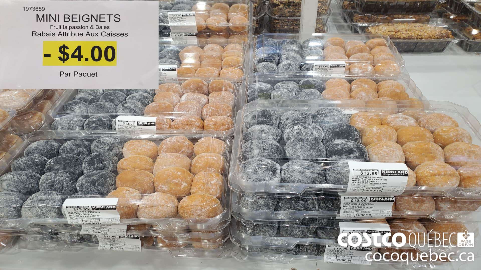 1973689 MINI BEIGNETS Fruit la passion & Baies ($4.00 INSTANT SAVINGS)