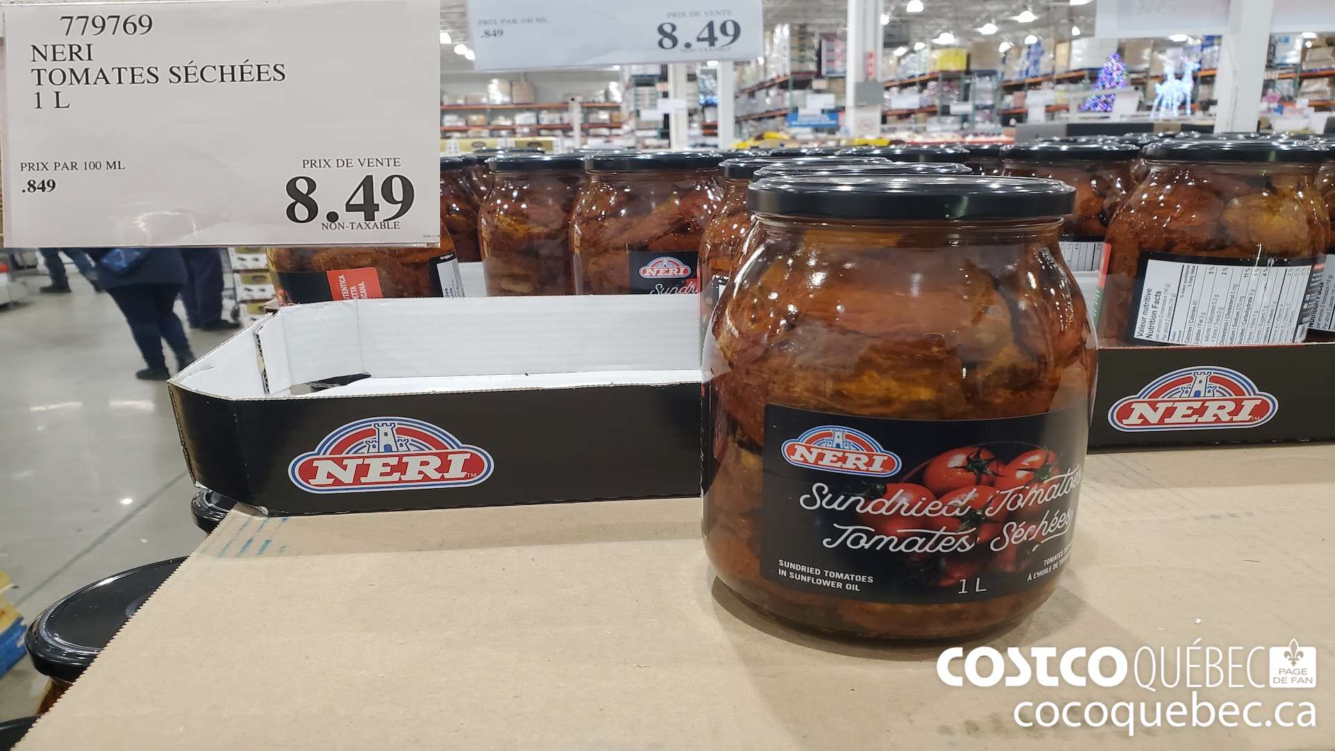 779769 NERI TOMATES SECHEES 1L $8.49