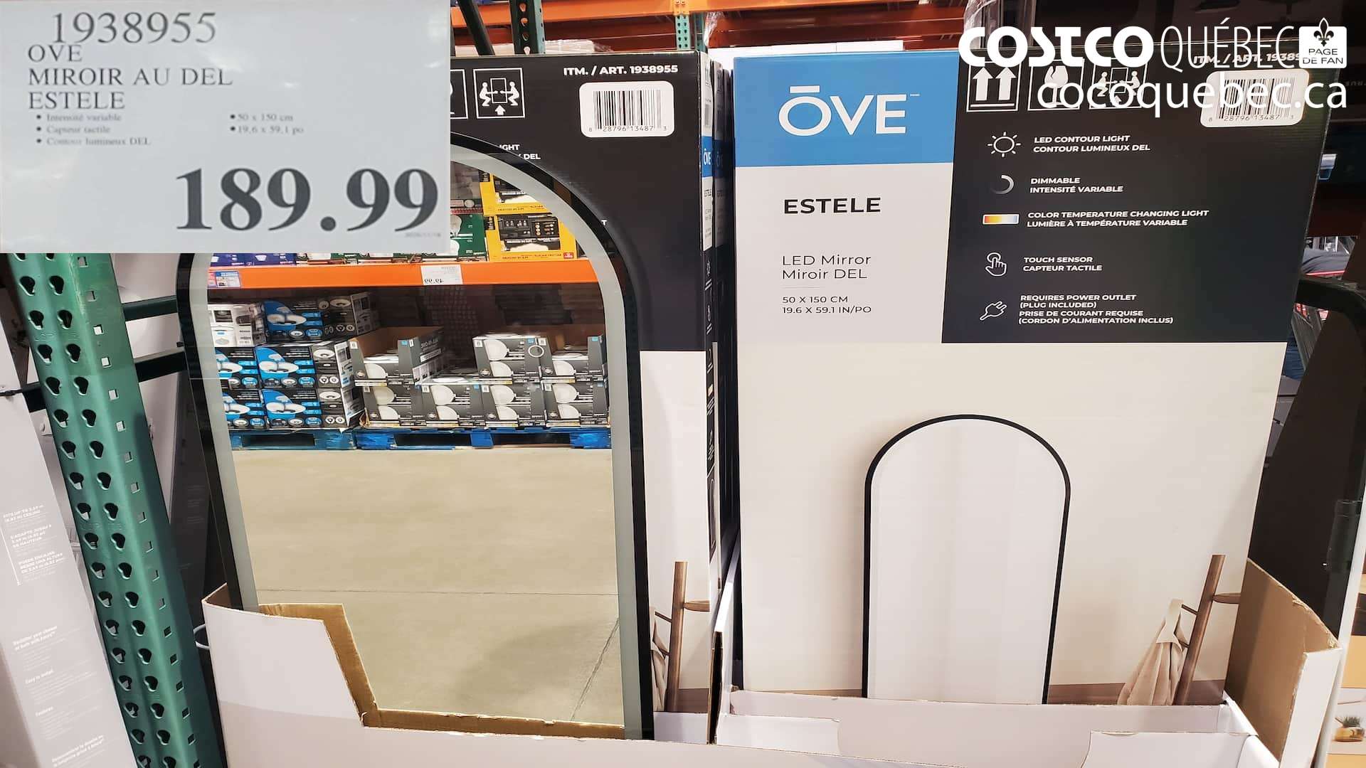 1938955 OVE MIROIR AU DEL  $189.99