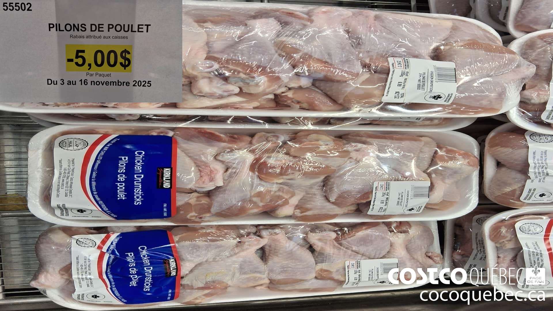 99902 PILONS DE POULET 2025-11-16 ($5.00 INSTANT SAVINGS)