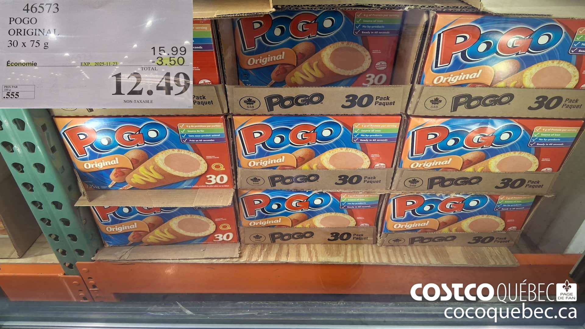 46573 POGO ORIGINAL 30 X 75g ($3.50 INSTANT SAVINGS EXPIRES ON 2025-11-23) $12.49