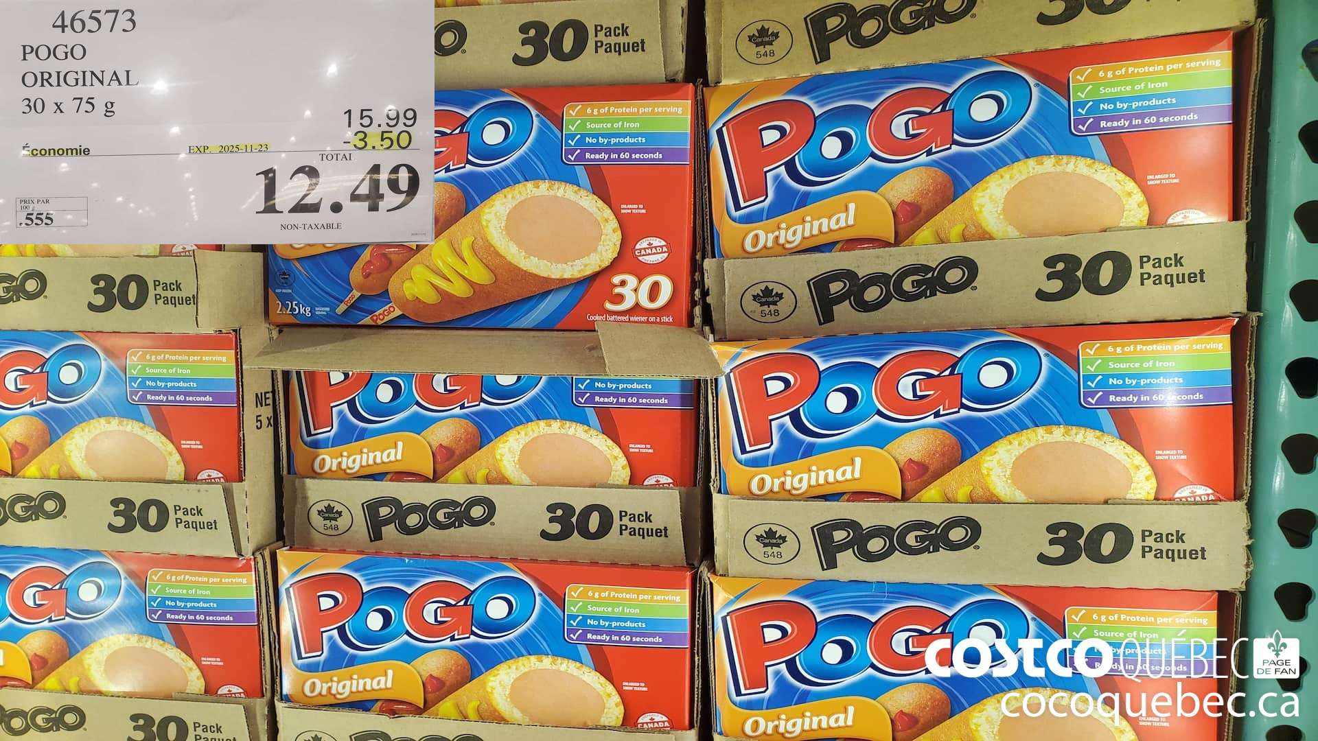 46573 POGO ORIGINAL 30 X 75g ($3.50 INSTANT SAVINGS EXPIRES ON 2025-11-23) $12.49