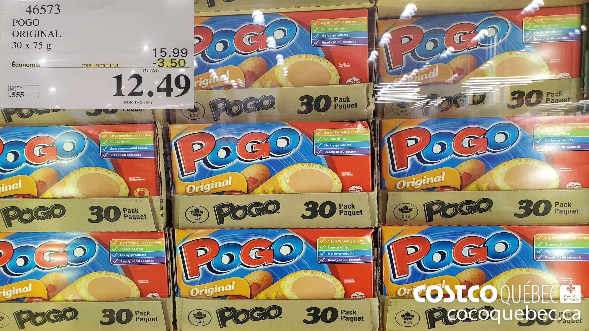 46573 POGO ORIGINAL 30 X 75g ($3.50 INSTANT SAVINGS EXPIRES ON 2025-11-23) $12.49