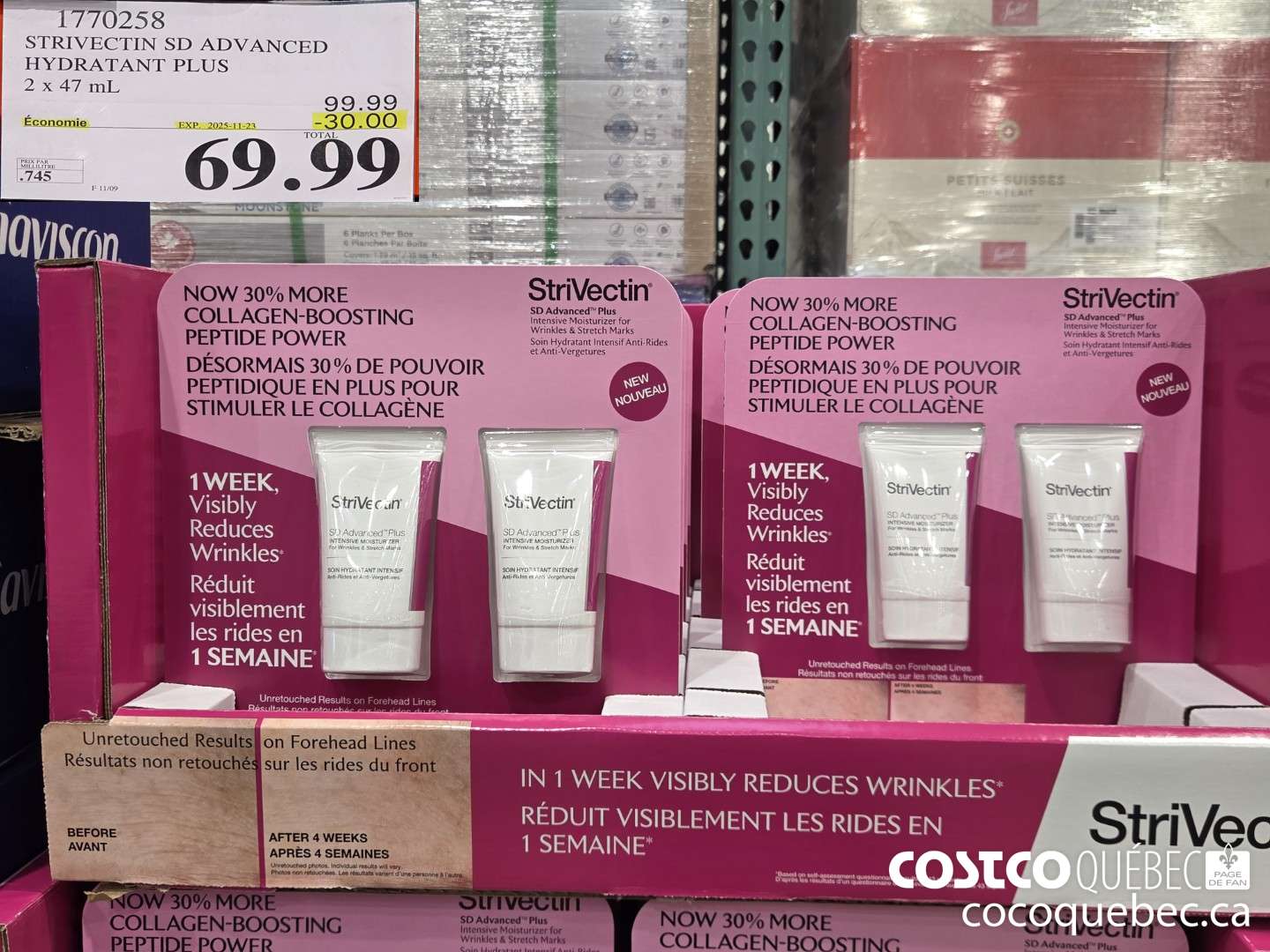 1770258 STRIVECTIN SD ADVANCED HYDRATANT PLUS 2 X 47ML ($30.00 INSTANT SAVINGS EXPIRES ON 2025-11-23) $69.99