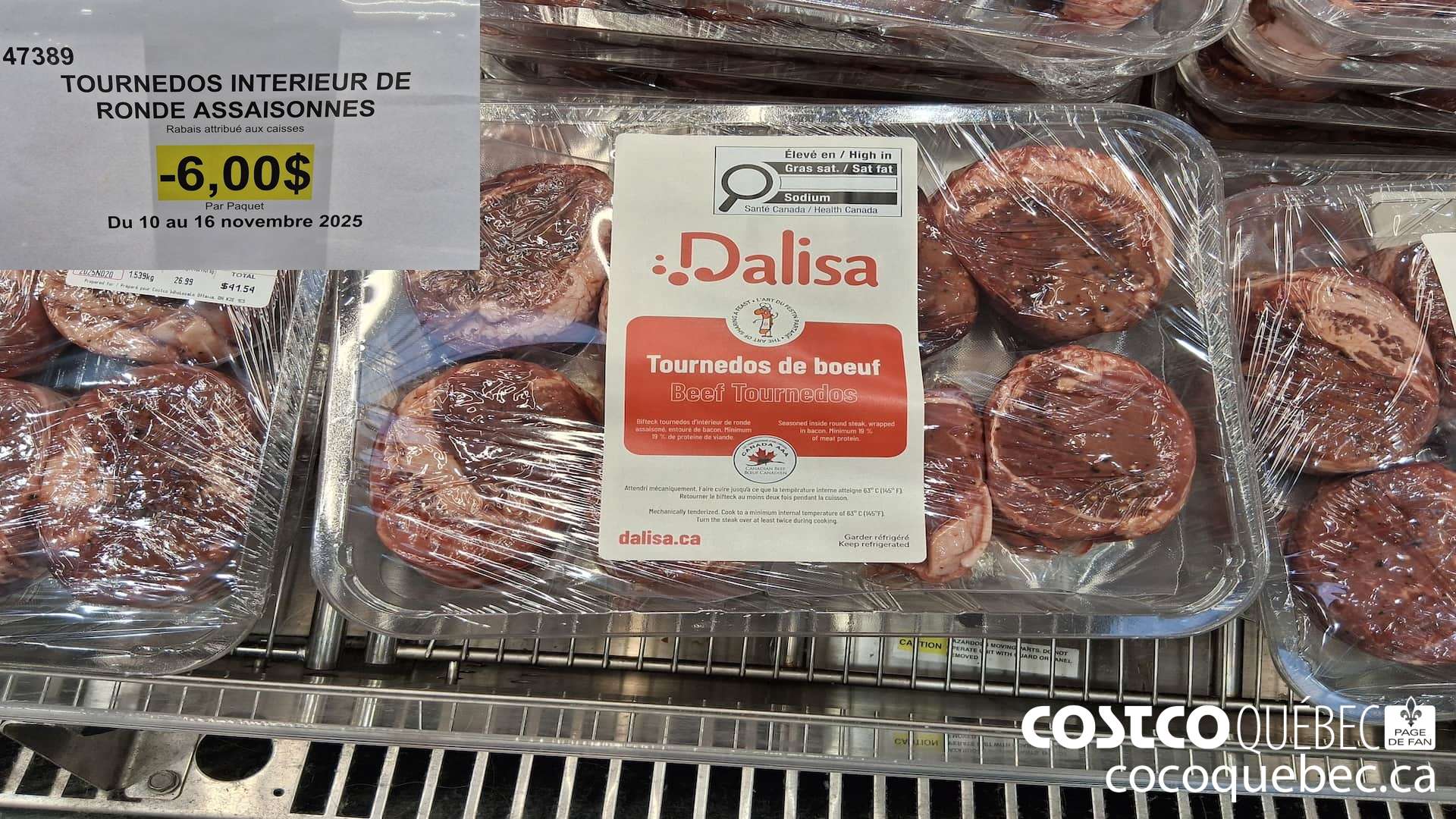 47389 TOURNEDOS INTERIEUR DE RONDE ASSAISONNES ($6.00 INSTANT SAVINGS EXPIRES ON 2025-11-16)