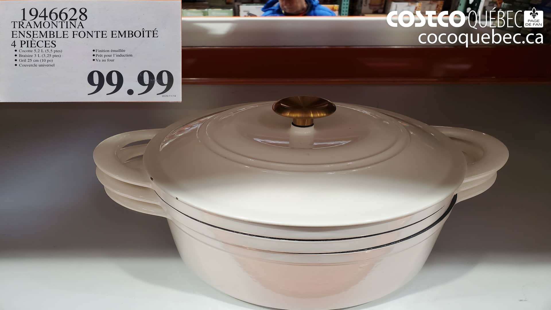 1946628 TRAMONTINA ENSEMBLE PONTE EMBOITE 4 PIECES $99.99