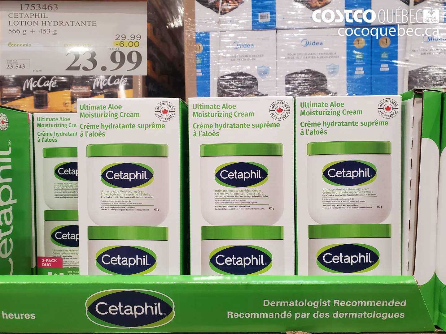 1753463 CETAPHIL LOTION HYDRATANTE ($6.00 INSTANT SAVINGS EXPIRES ON 2025-12-21) $23.99