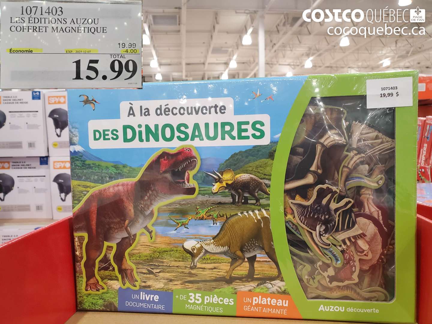 1071403 COFFRETS MAGNETIQUES  ($4.00 INSTANT SAVINGS EXPIRES ON 2025-12-07) $15.99