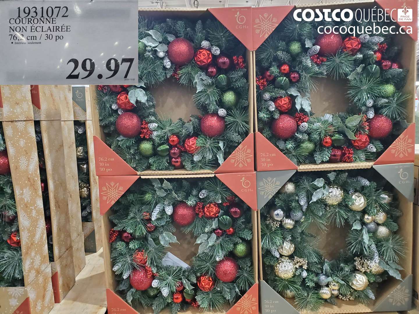 1931072 COURONNE NON ÉCLAIRÉE $29.97