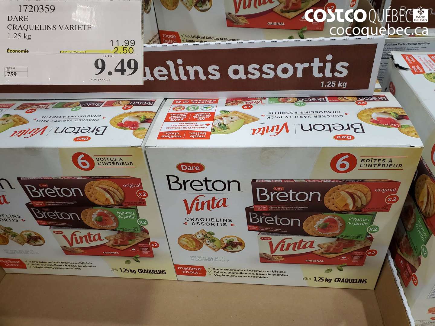 1720359 DARE CRAQUELINS VARIETE (EXPIRES ON 2025-12-21) $9.49