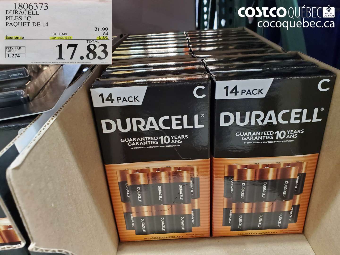 1806373 DURACELL PILES 