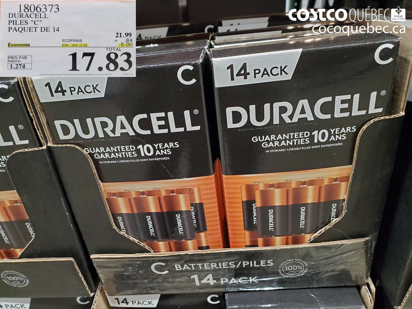 1806373 DURACELL PILES 