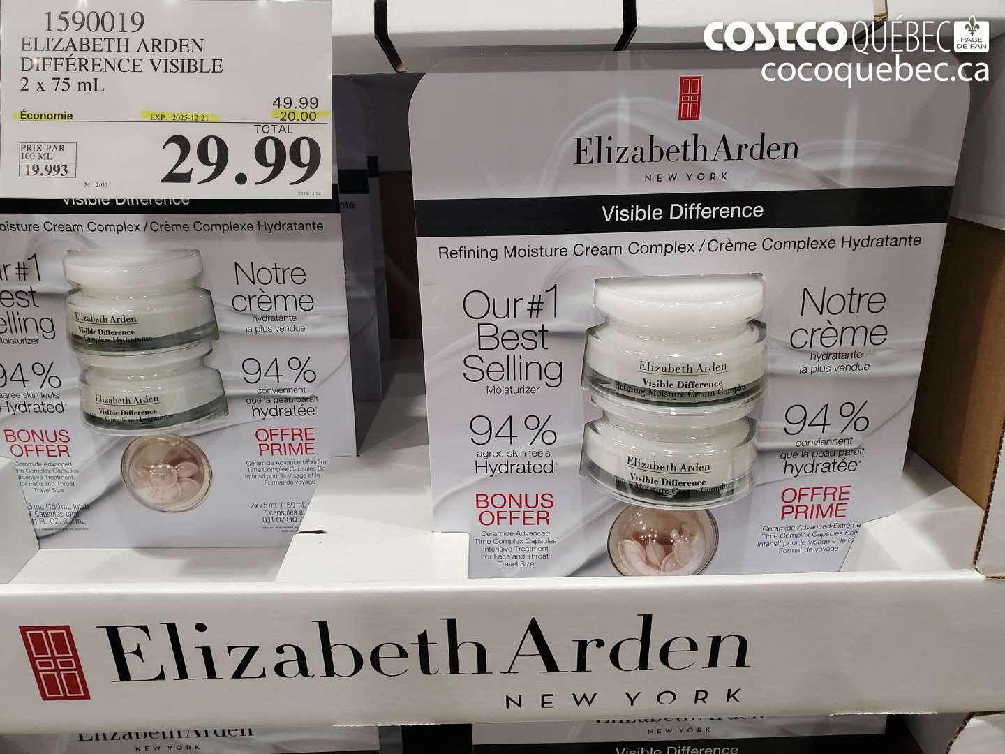 1590019 ELIZABETH ARDEN DIFFERENCE VISIBLE  ($20.00 INSTANT SAVINGS EXPIRES ON 2025-12-21) $29.99