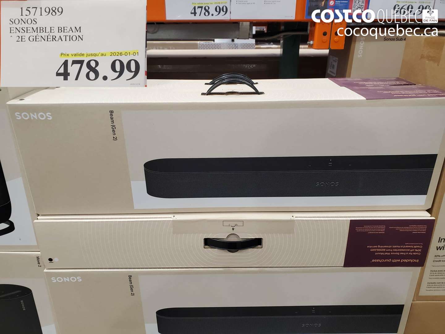 1571989 ENSEMBLE BEAM 2E GENERATION 024-12-02  (EXPIRES ON 2025-01-01) $478.99