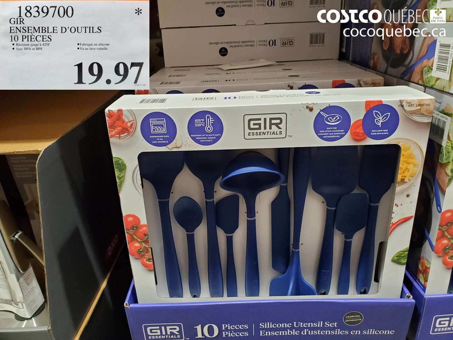 1839700 ENSEMBLE D'OUTILS 10 PIECES $19.97