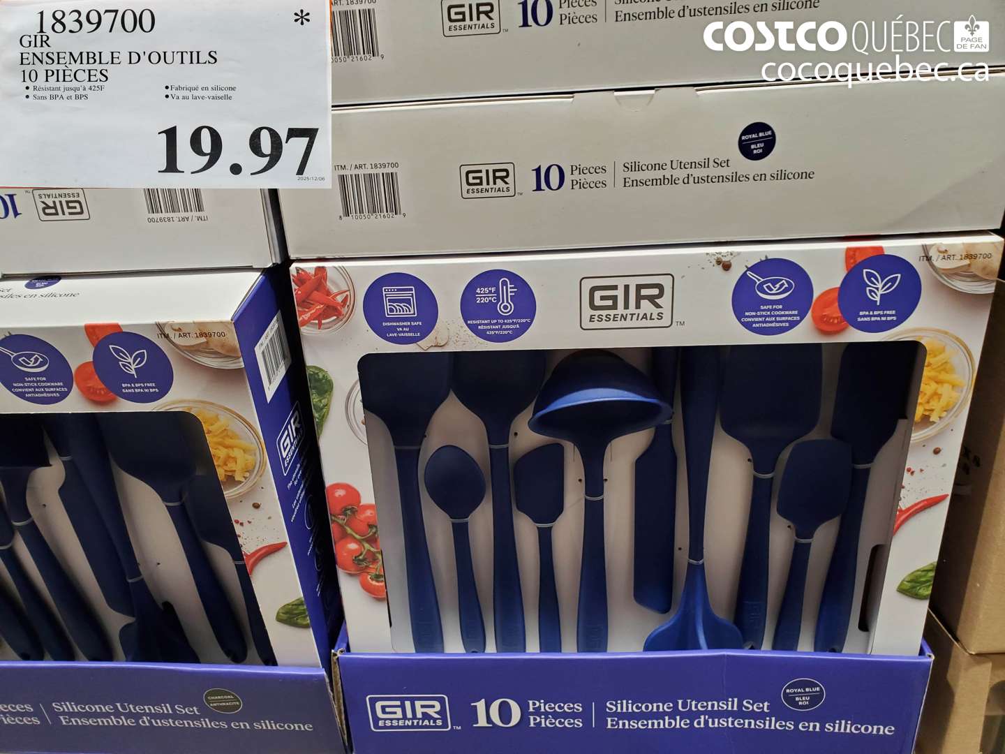 1839700 ENSEMBLE D'OUTILS 10 PIÈCES $19.97