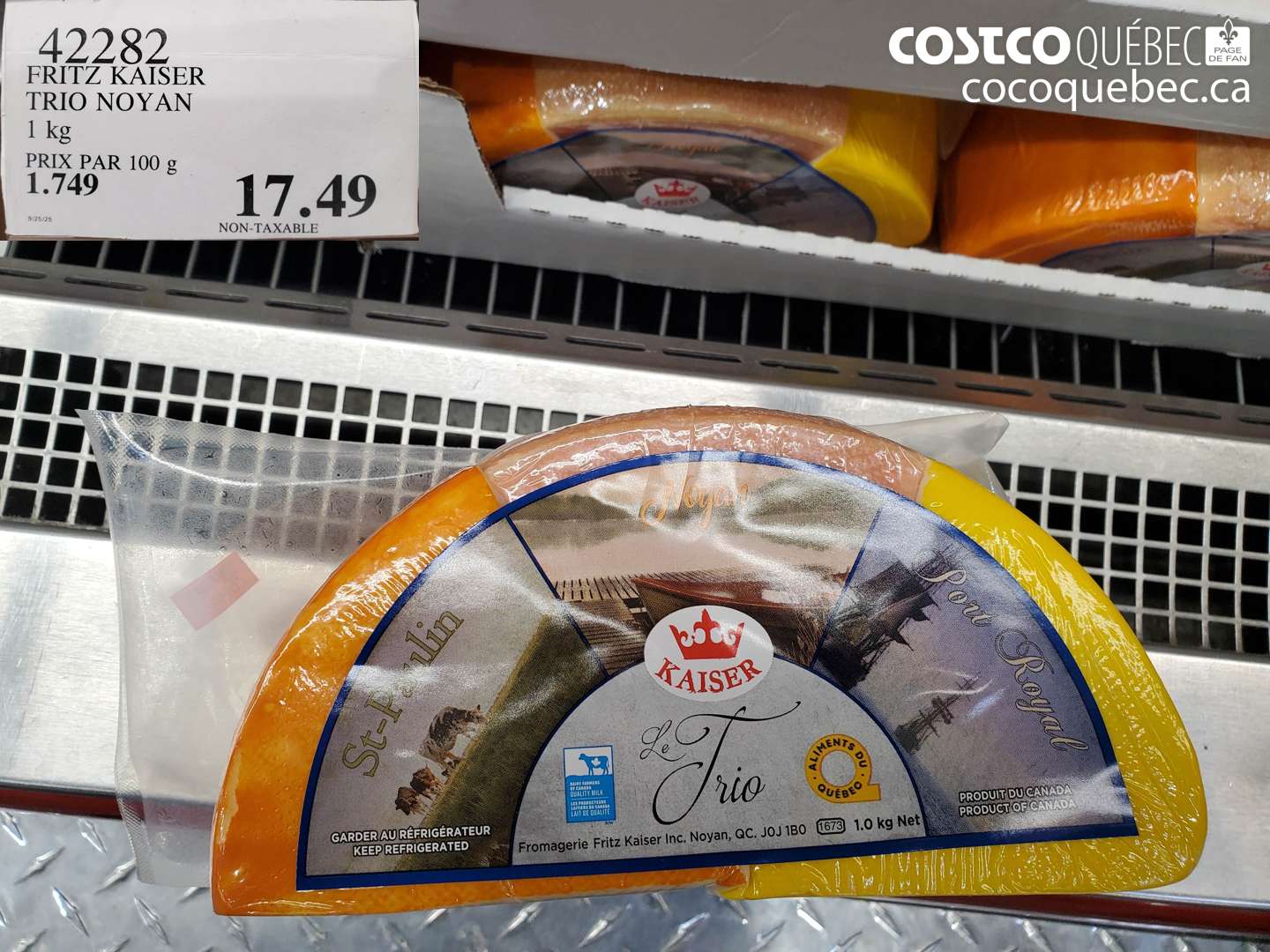 42282 FRITZ KAISER TRIO NOYAN 1 kg $17.49