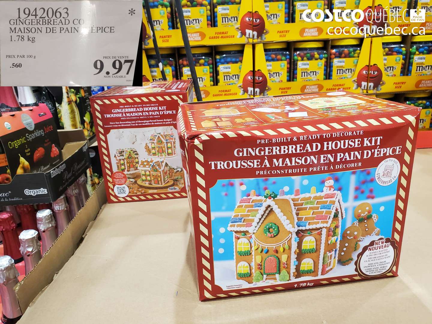 1942063 GINGERBREAD CO MAISON DE PAIN ÉPICE 1.78 kg $9.97