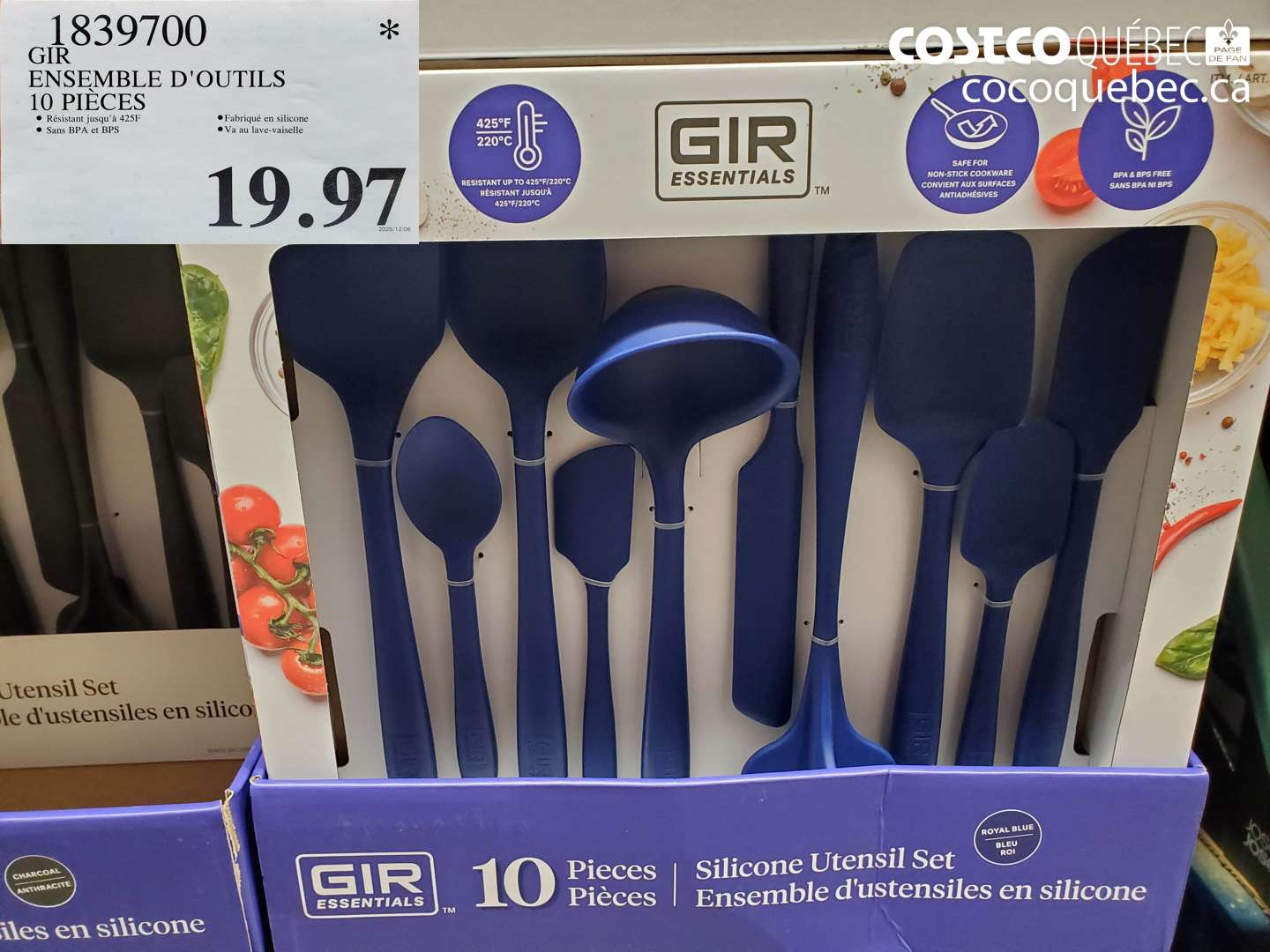 1839700 GIR ENSEMBLE D'OUTILS 10 PIECES $19.97