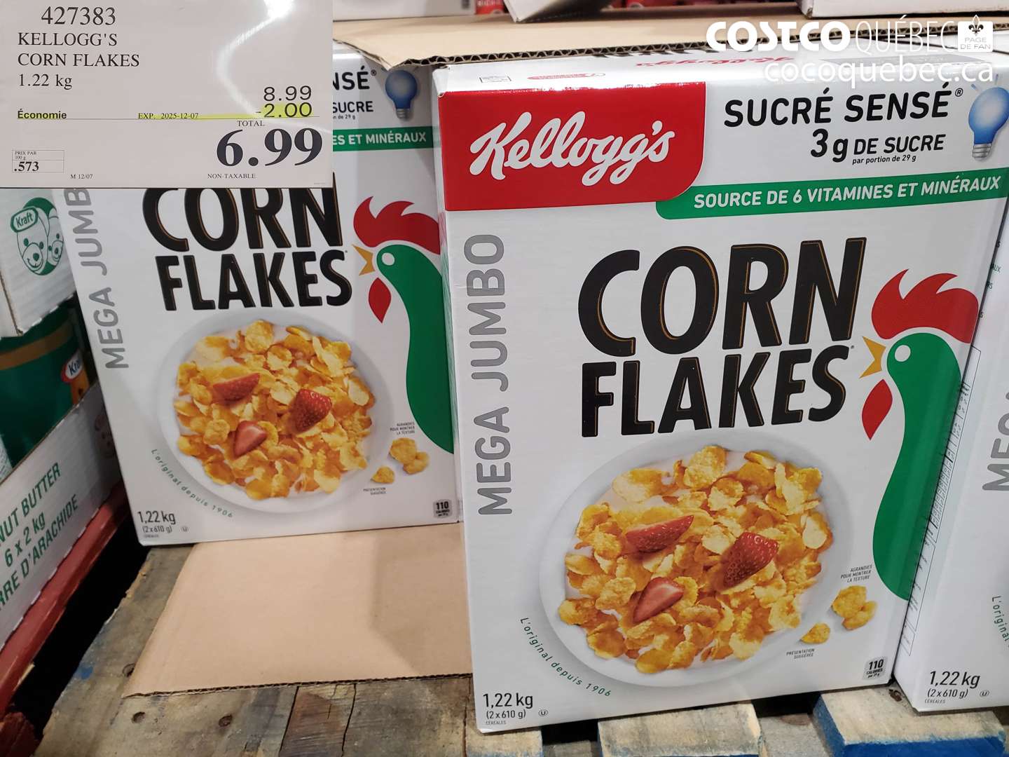 427383 KELLOGG'S CORN FLAKES 122 kg ($2.00 INSTANT SAVINGS EXPIRES ON 2025-12-07)