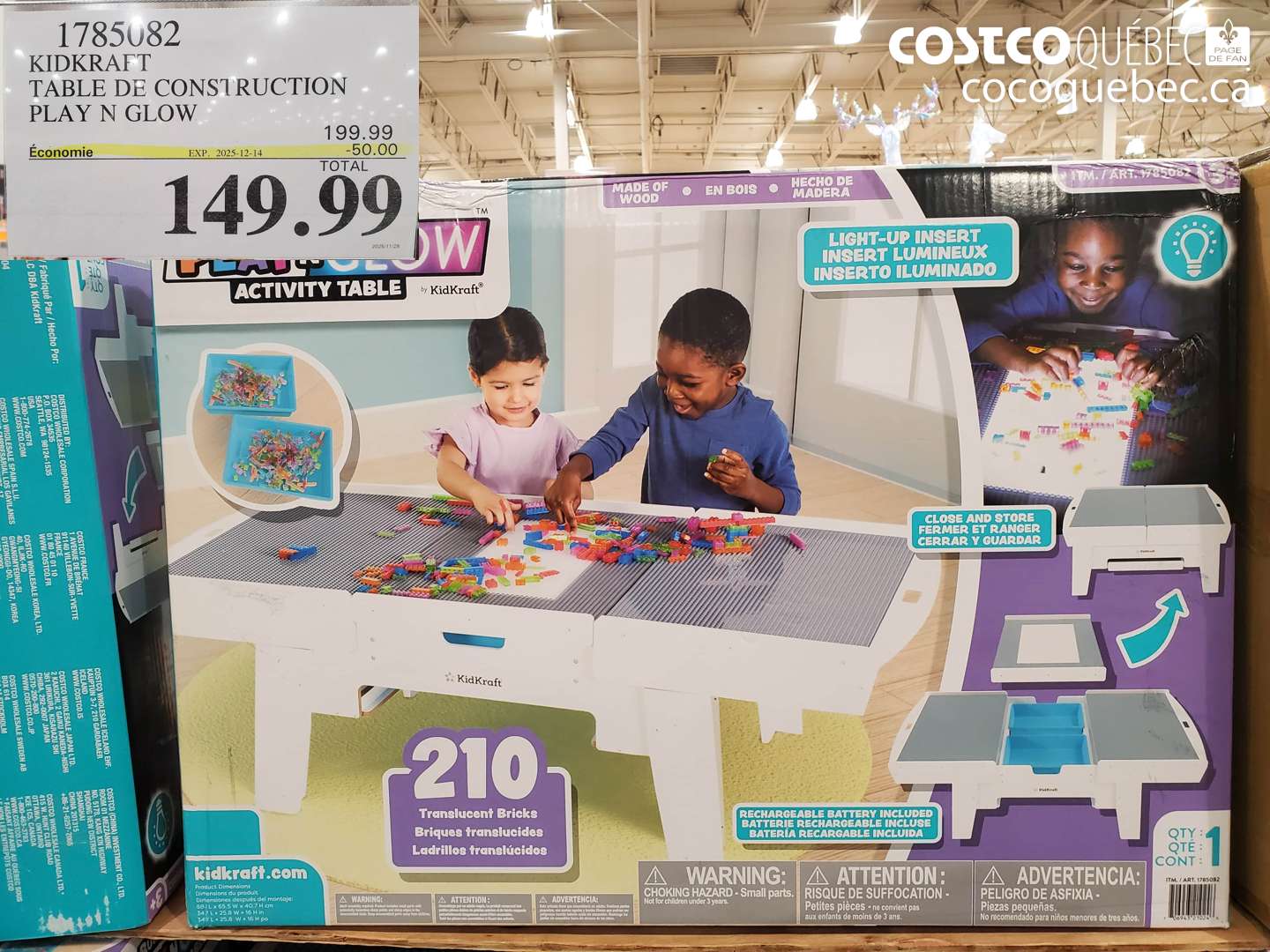 1785082 KIDKRAFT 1 ABLEDE CONSTRUCTION PLAY N GLOW  ($50.00 INSTANT SAVINGS EXPIRES ON 2025-12-14) $149.99