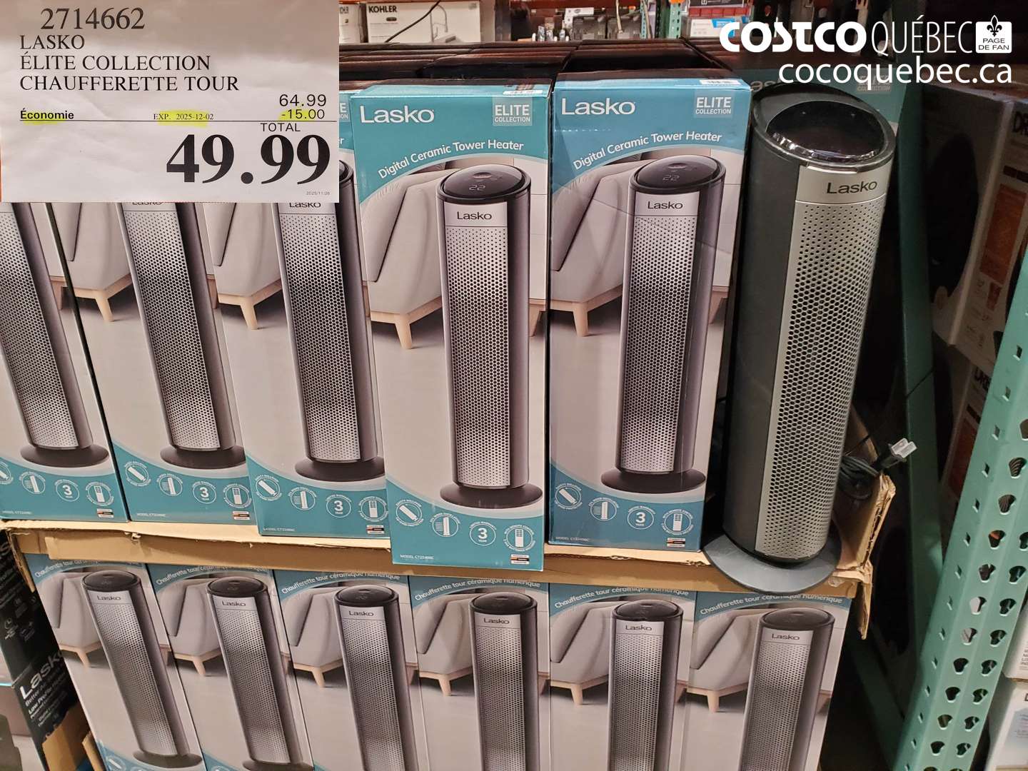 2714662 LASKO ELITE COLLECTION CHAUFFERETTE TOUR  ($15.00 INSTANT SAVINGS EXPIRES ON 2025-12-02) $49.99