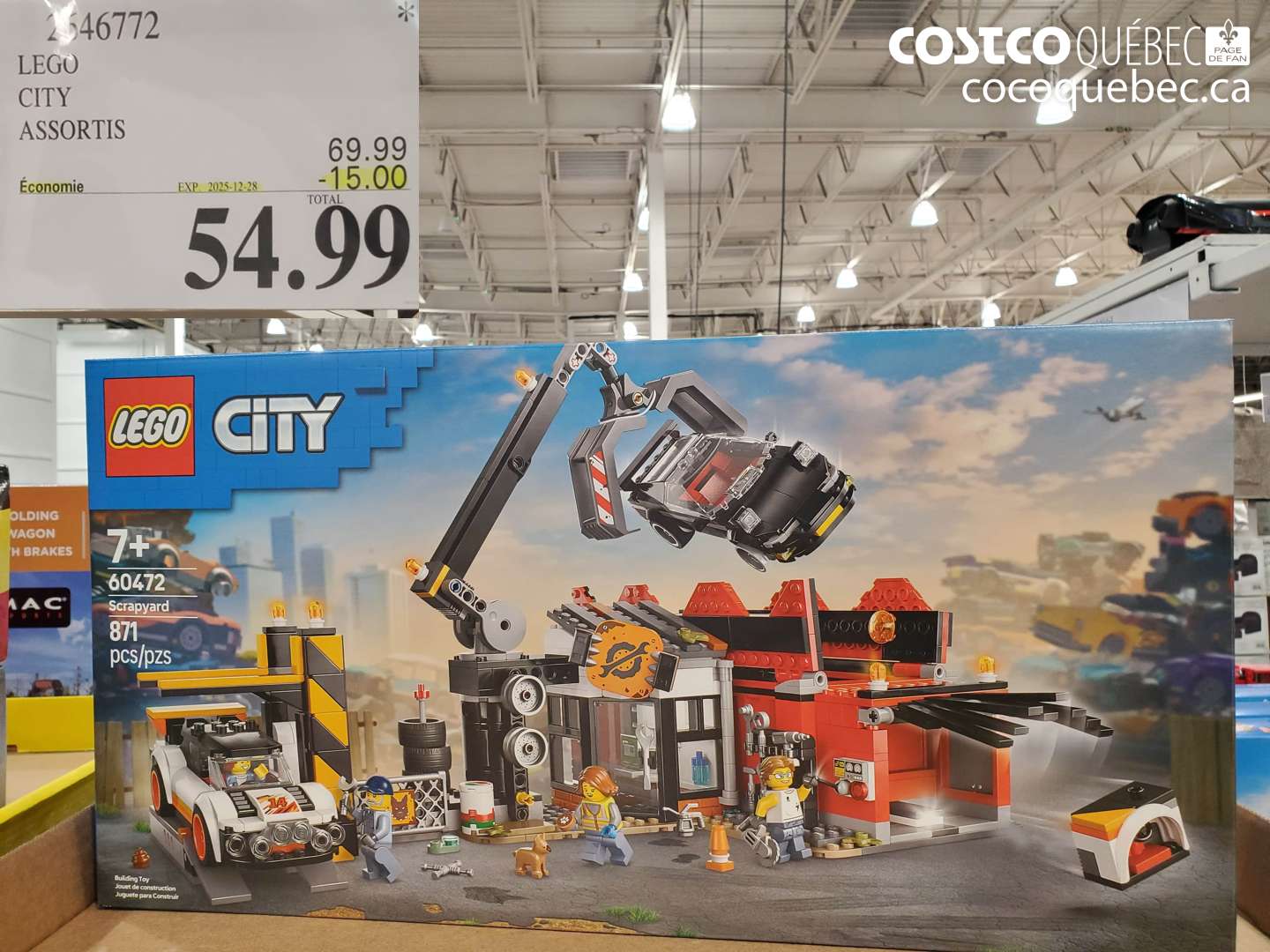 2646772 LEGO CITY ASSORTIS ($15.00 INSTANT SAVINGS EXPIRES ON 2025-12-28) $54.99
