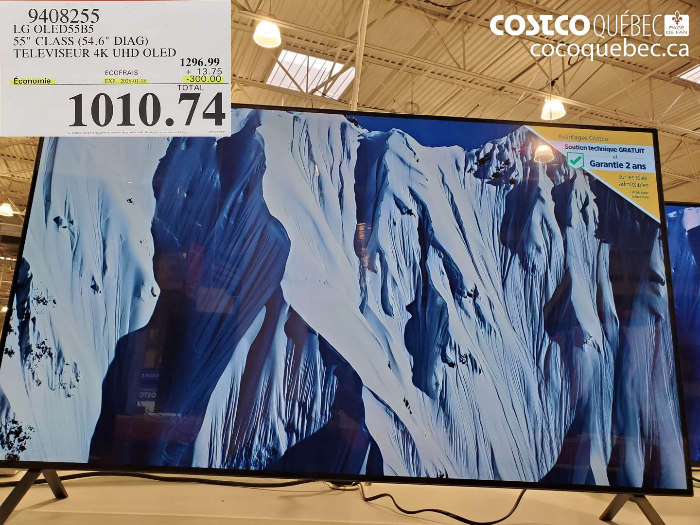 9408255 LG OLED55B5 55\