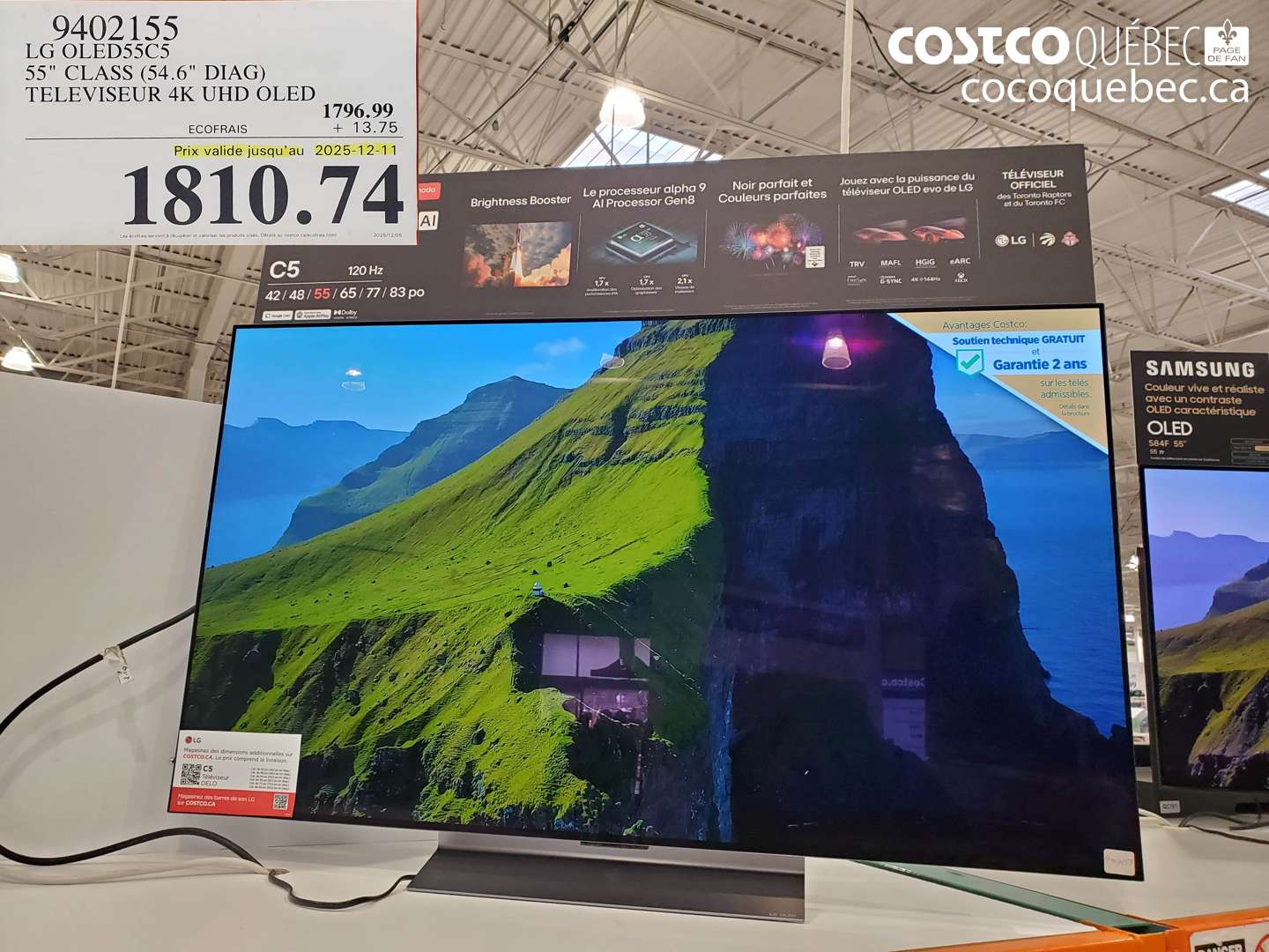 9402155 LG OLED55C5 55