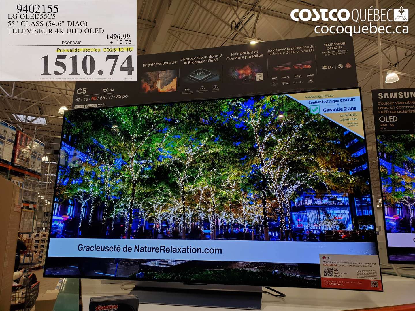 9402155 LG OLED55C5 55