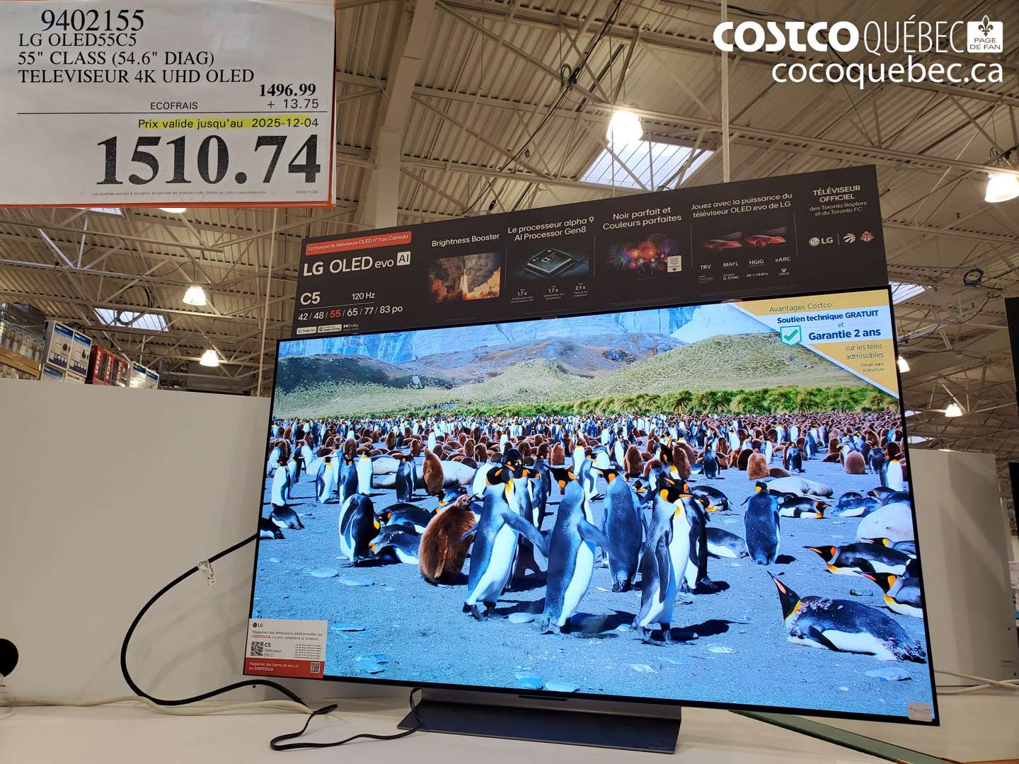 9402155 LG OLEDS55C5 55