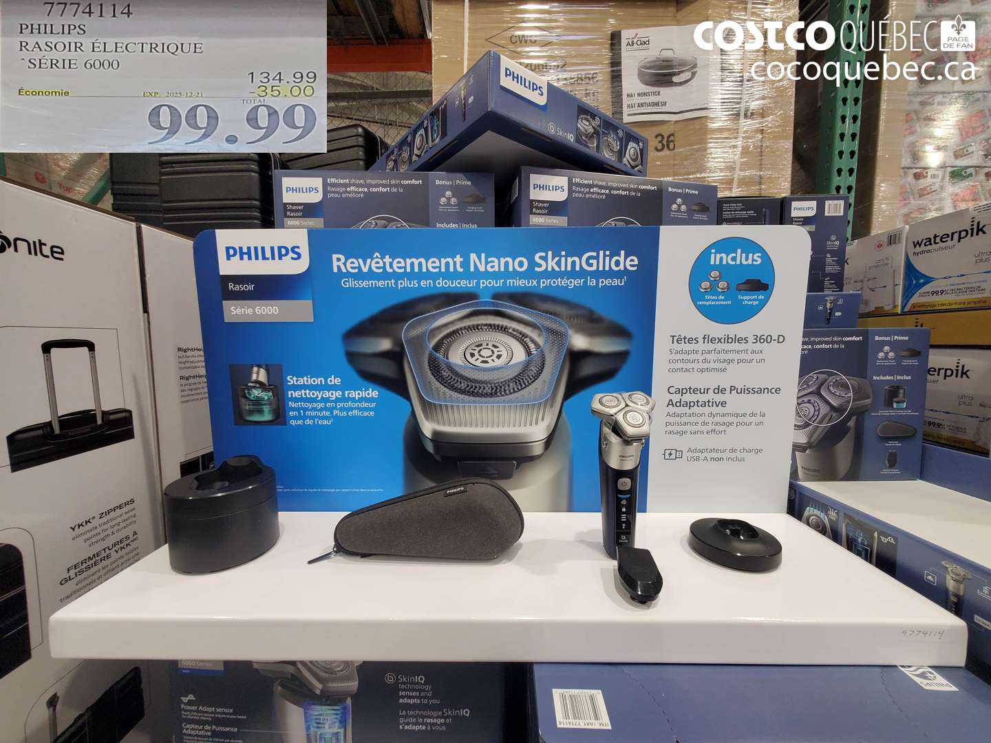 7774114 RASOIR ELECTRIQUE SERIE 6000 ($35.00 INSTANT SAVINGS EXPIRES ON 2025-12-21) $99.99
