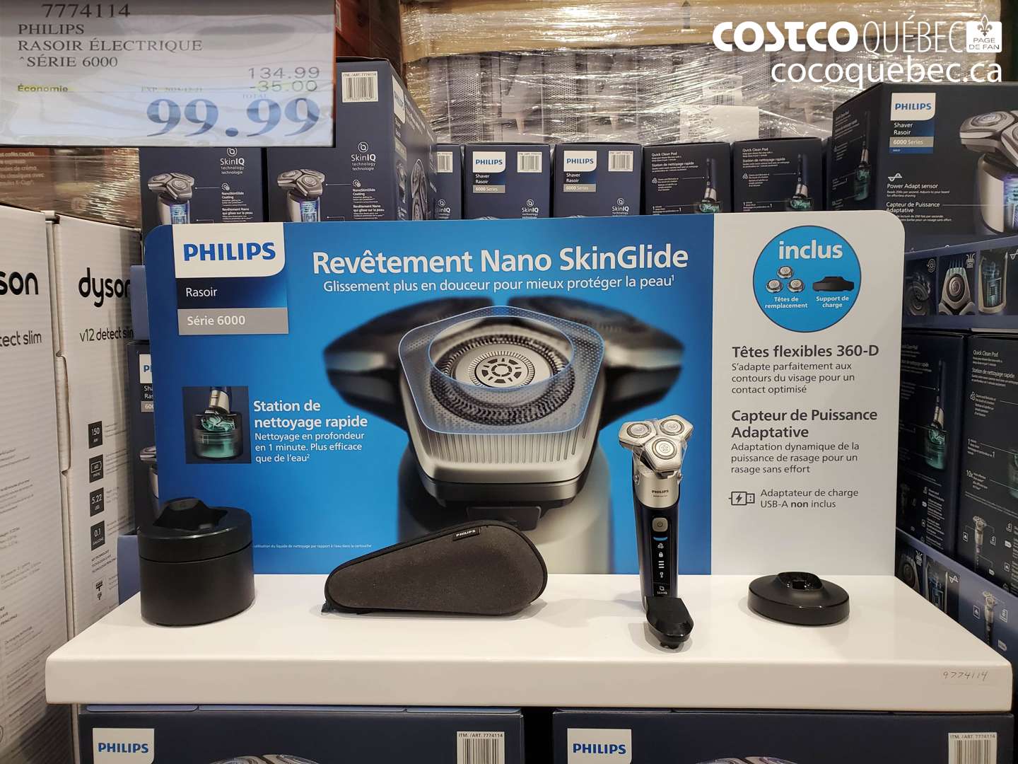 7774114 RASOIR ELECTRIQUE SERIE 6000 ($35.00 INSTANT SAVINGS EXPIRES ON 2025-12-21) $99.99