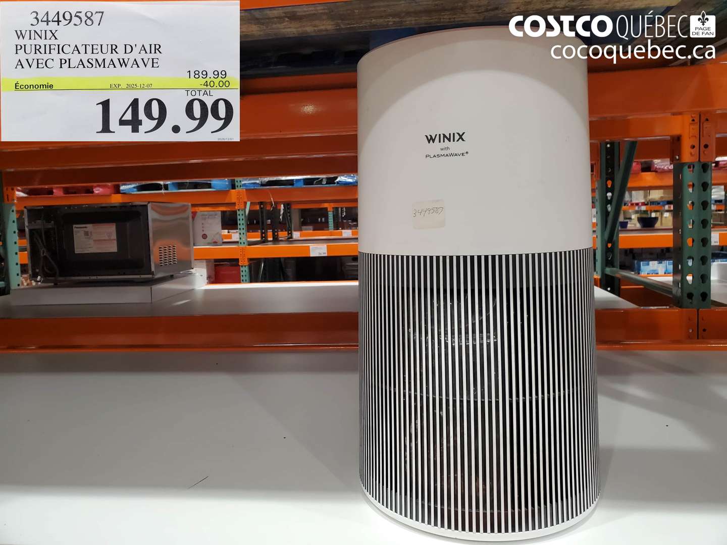 3449587 WINIX C 610  ($40.00 INSTANT SAVINGS EXPIRES ON 2025-12-07) $149.99